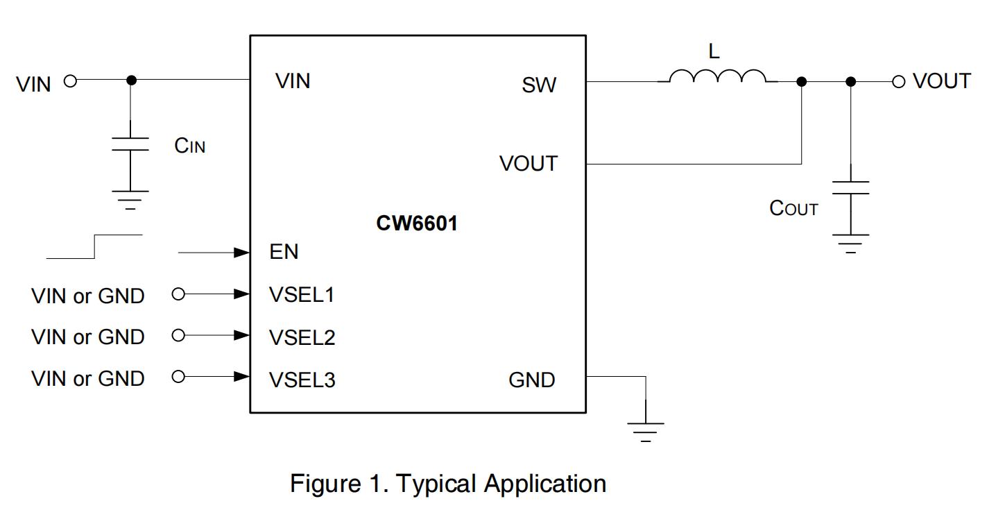 CW6601 Application Circuits