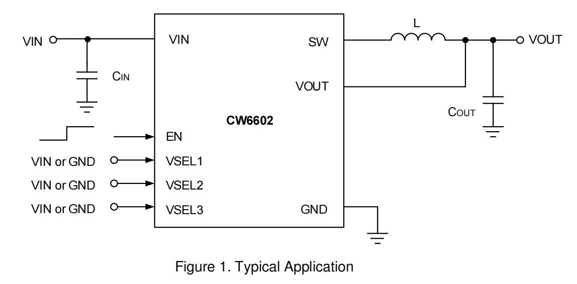 CW6602 Application Circuits